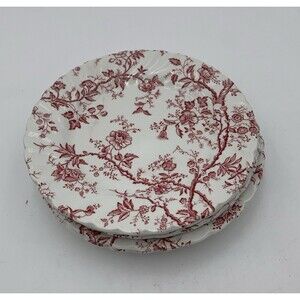 Johnson Brothers Old Bradbury Pink Bread Plate